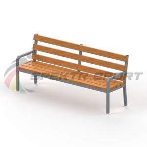 Купить Уличная скамейка со спинкой Дача в Стародубе 