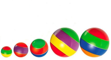 Купить Мячи резиновые (комплект из 5 мячей различного диаметра) в Стародубе 