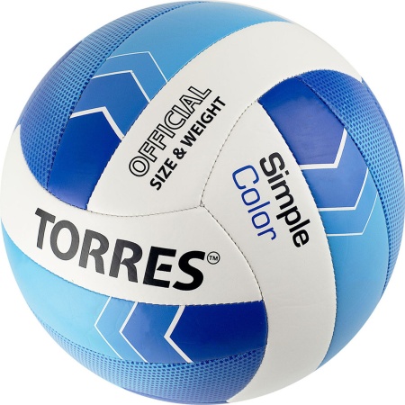 Купить Мяч волейбольный Torres Simple Color любительский р.5 в Стародубе 